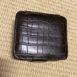 Travel Leather jewelry case